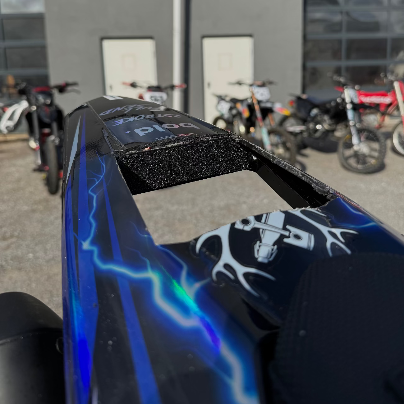 Stuntframe KTM - Wheeliebar zum Stunten