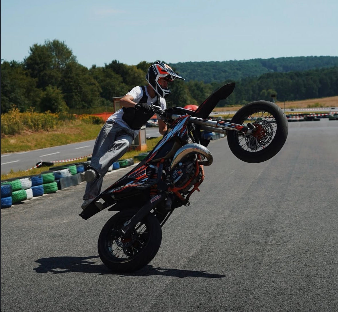 Stuntframe KTM - Wheeliebar zum Stunten