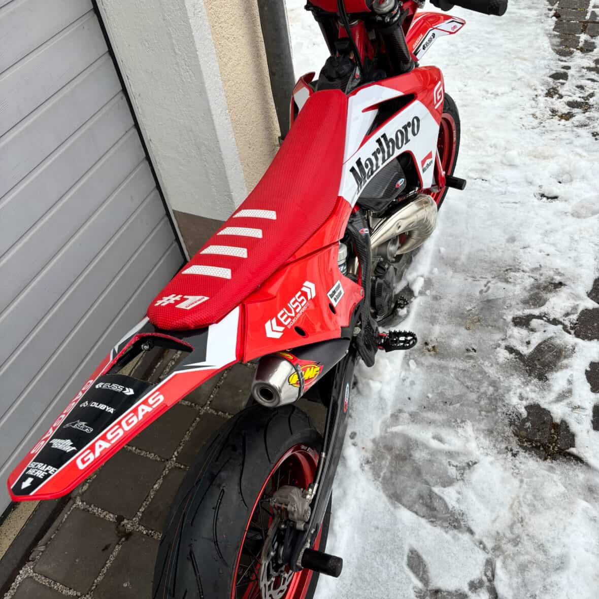 Stuntframe Gasgas - Wheeliebar for stunts